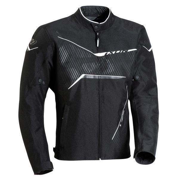 Giacche moto Ixon Slash Black White