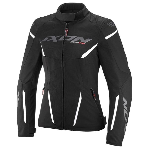 Giacche moto Ixon Striker 2 Air WP Lady Nero Bianco Giacche moto Ixon Striker 2 Air WP Lady Nero Bianco