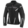 Giacche moto Ixon Striker 2 Air WP Lady Nero Bianco