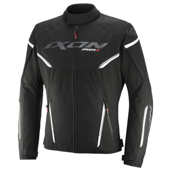 Giacche moto Ixon Striker 2 Nero Bianco