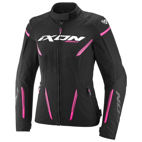 Giacche moto Ixon Striker 2 Lady Nero Rosa