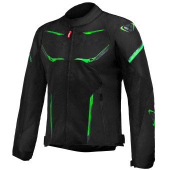Giacche moto Ixon Striker Air Black Anthracite Green