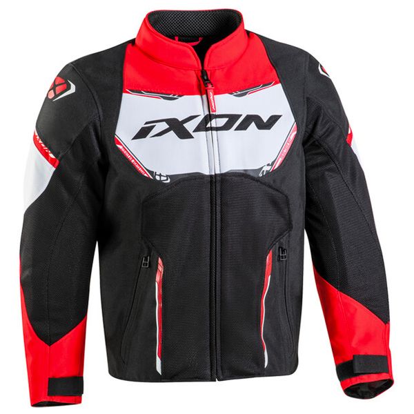 Giacche moto Ixon Striker Air Kid Black Red White