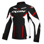 Giacche moto Ixon Striker Black White Bright Red CE