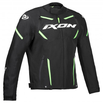 Giacche moto Ixon Striker Black White Green