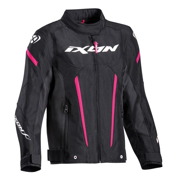 Giacche moto Ixon Striker Kid L Black Fushia Giacche moto Ixon Striker Kid L Black Fushia