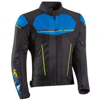 Giacche moto Ixon T-Rex Black Blue Yellow