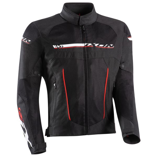 Giacche moto Ixon T-Rex Black White Red