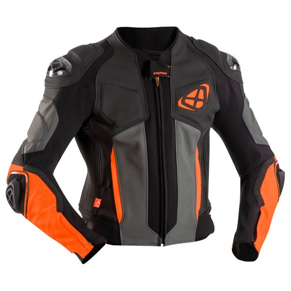 Vendetta Jacket Evo Black Anthracite Orange