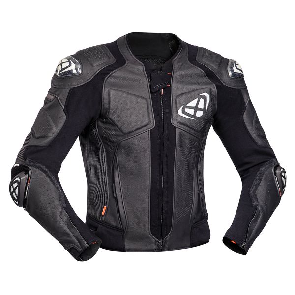 Giacche moto Ixon Vendetta Jacket Evo Black White Giacche moto Ixon Vendetta Jacket Evo Black White