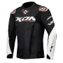 Giacche moto Ixon Vortex 3 Jacket Black White