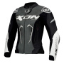 Giacche moto Ixon Vortex 3 Jacket Lady Black Anthracite White