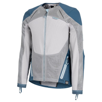 Giacche moto Knox Armoured Urbane Pro Move Blu petrolio