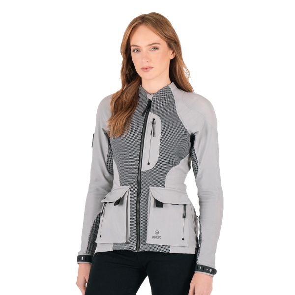Knox Armoured Womens Tor Armoured Shirt Grigio chiaro