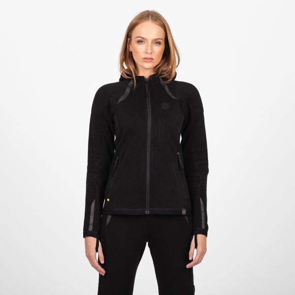 Giacche moto Knox Shield Full Zip Hoody Woman Black Giacche moto Knox Shield Full Zip Hoody Woman Black