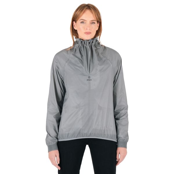 Knox Tor Donna Guscio impermeabile Grigio chiaro