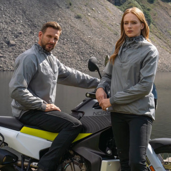 Knox Tor Donna Guscio impermeabile Grigio chiaro