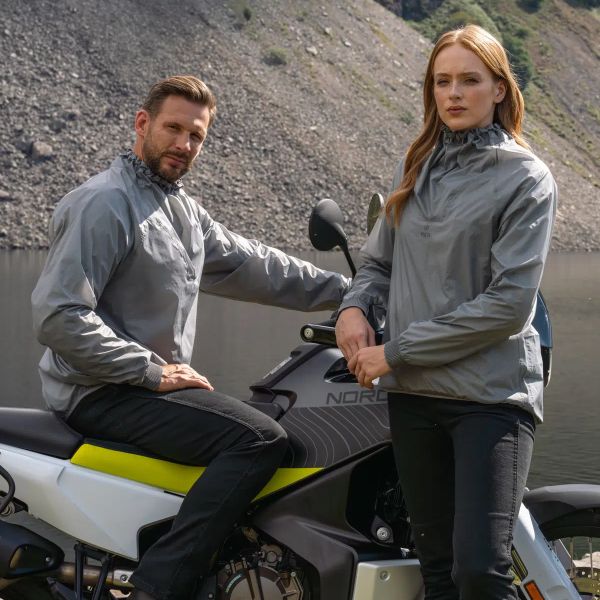 Knox Tor Donna Guscio impermeabile Grigio chiaro