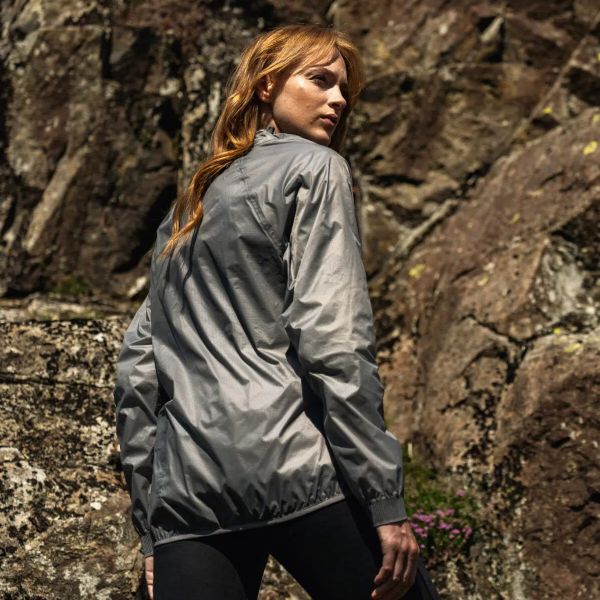 Knox Tor Donna Guscio impermeabile Grigio chiaro