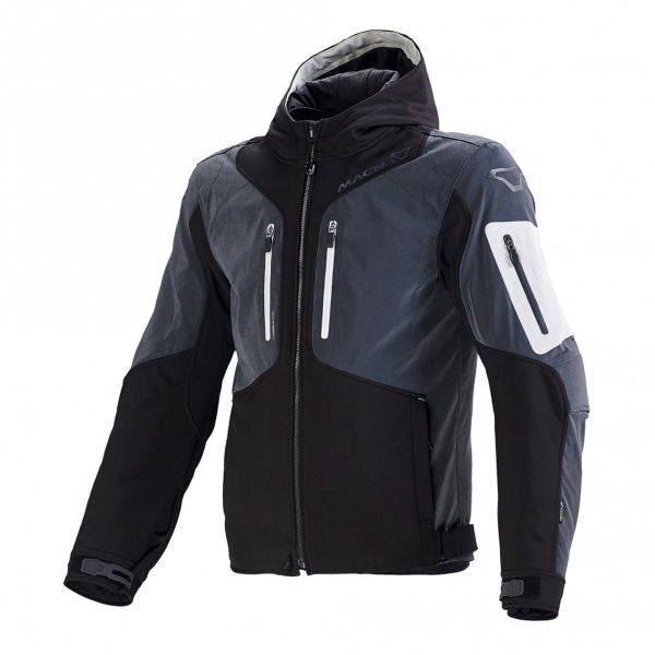 Giacche moto Macna Aytee Black Dark Grey Giacche moto Macna Aytee Black Dark Grey