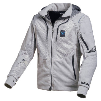 Giacche moto Macna Breeze Grigio chiaro
