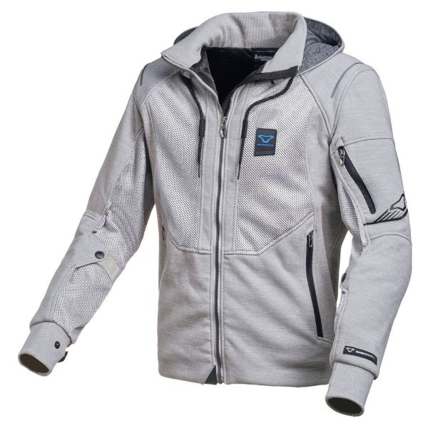 Giacche moto Macna Breeze Grigio chiaro