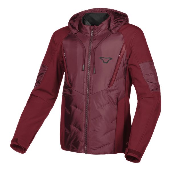 Giacche moto Macna Cocoon Lady Burgundy