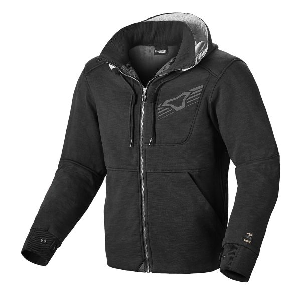 Giacche moto Macna District Hoodie Black Giacche moto Macna District Hoodie Black