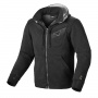 Giacche moto Macna District Hoodie Black