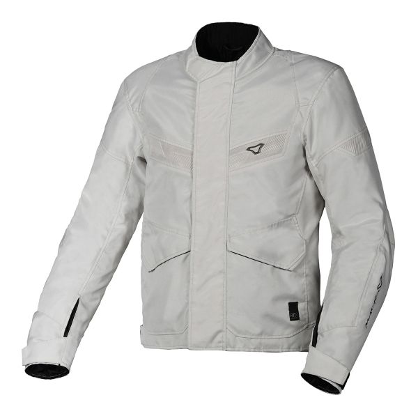 Giacche moto Macna Raptor Light Grey