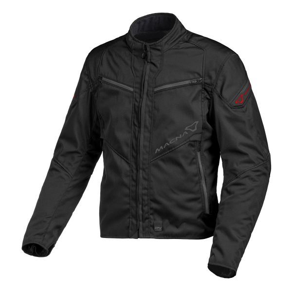 Giacche moto Macna Solute Black Giacche moto Macna Solute Black