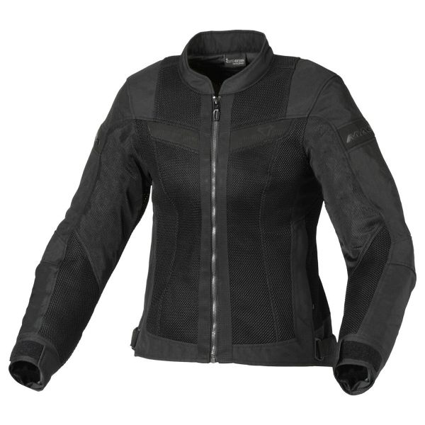 Giacche moto Macna Velotura Donna Nero
