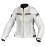 Giacche moto Macna Velotura Donna Grigio chiaro