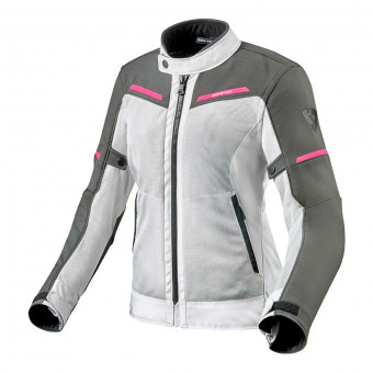 Giacche moto REV'IT Airwave 3 Ladies Argento Rosa