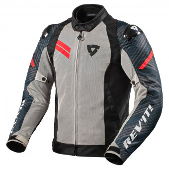 Giacche moto REV'IT Apex Air Black Neon Red