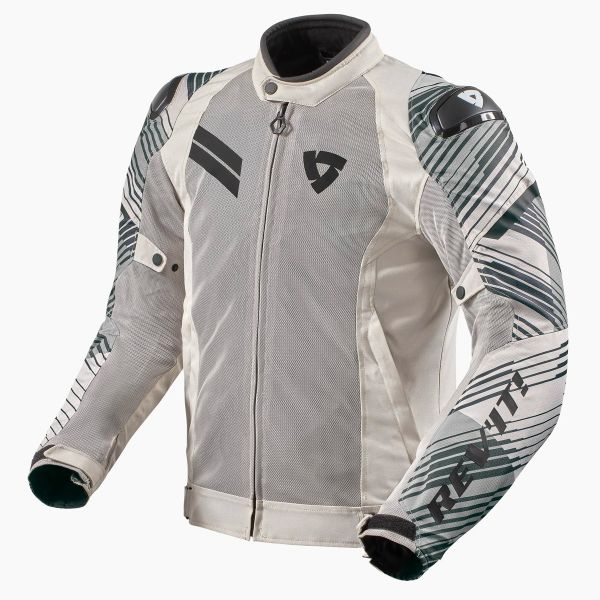 Giacche moto REV'IT Apex Air Grey Black
