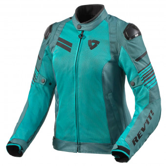 Giacche moto REV'IT Apex Air H2O Ladies Green