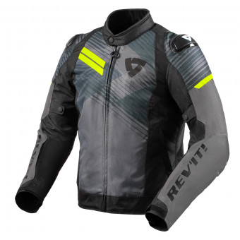 Giacche moto REV'IT Apex H2O Anthracite Neon Yellow
