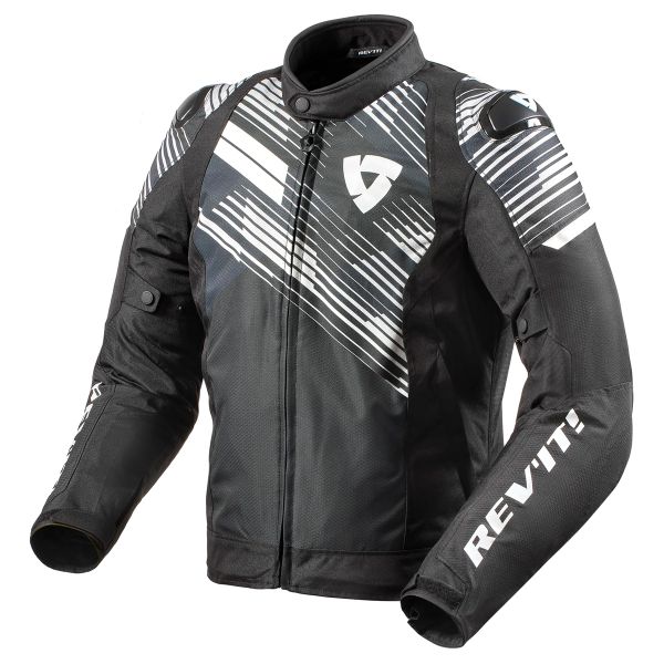 Giacche moto REV'IT Apex TL Black White