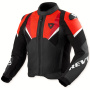 Giacche moto REV'IT Automate Black Neon Red
