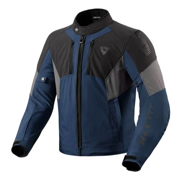 Giacche moto REV'IT Catalyst H2O Blue Black Giacche moto REV'IT Catalyst H2O Blue Black