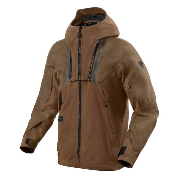 Giacche moto REV'IT Compenent 2 H2O Brown