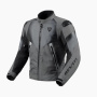 Giacche moto REV'IT Control H2O Grey Black