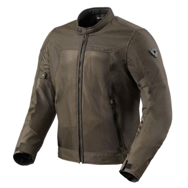Giacche moto REV'IT Eclipse 2 Olive Black