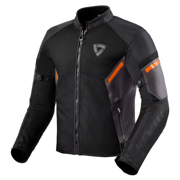 Giacche moto REV'IT GT-R Air 3 Black Neon Orange