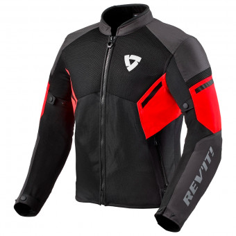 Giacche moto REV'IT GT-R Air 3 Black Neon Red