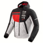 Giacche moto REV'IT Haste H2O Black Red