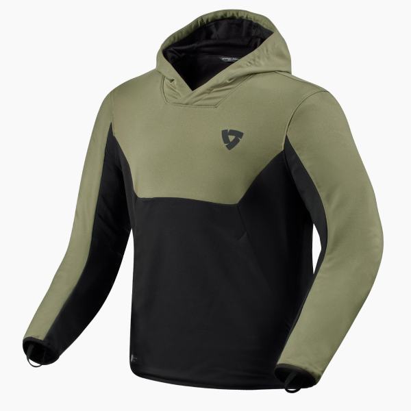 Giacche moto REV'IT Hoodie Andon Black Green