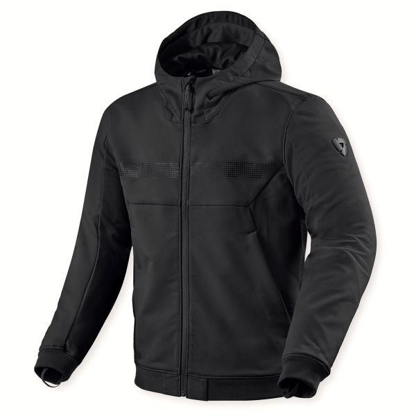 Giacche moto REV'IT Hoodie Parabolica 2 Black