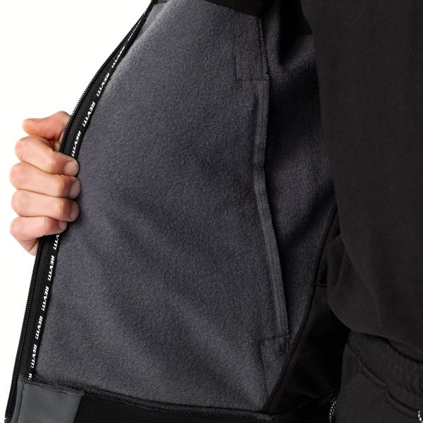 REV'IT Hoodie Parabolica 2 Burgundy Red Grey